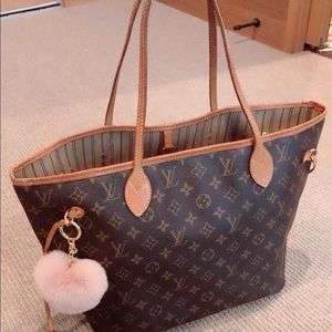 100% authentic Louis Vuitton Neverfull MM